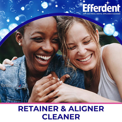 Efferdent Plus Mint Anti-Bacterial Denture Cleanser Tablets, 126 Count