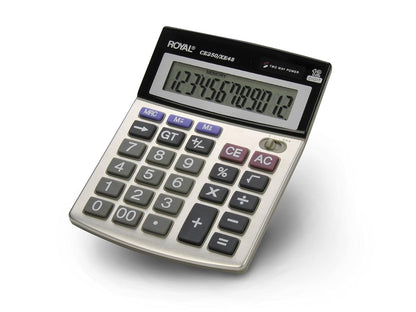 Royal CA-700, Calculadora de Escritorio, Pantalla Inclinada de 12 Dígitos