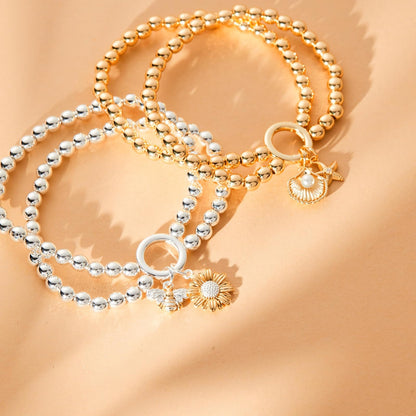 Alex and Ani - Pulsera elástica doble