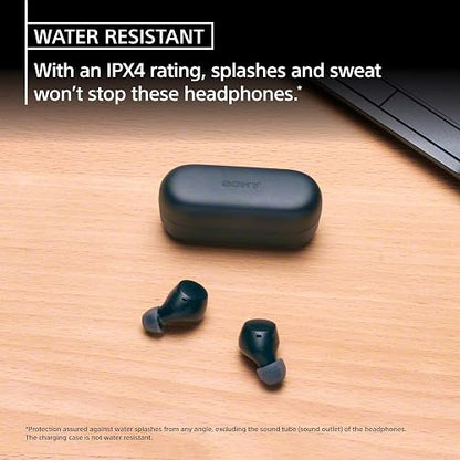 Sony WF-C510 Auriculares Bluetooth intrauditivos, hasta 22 Horas de batería, conexión multipunto, micrófono y Resistencia al Agua, Color Blanco