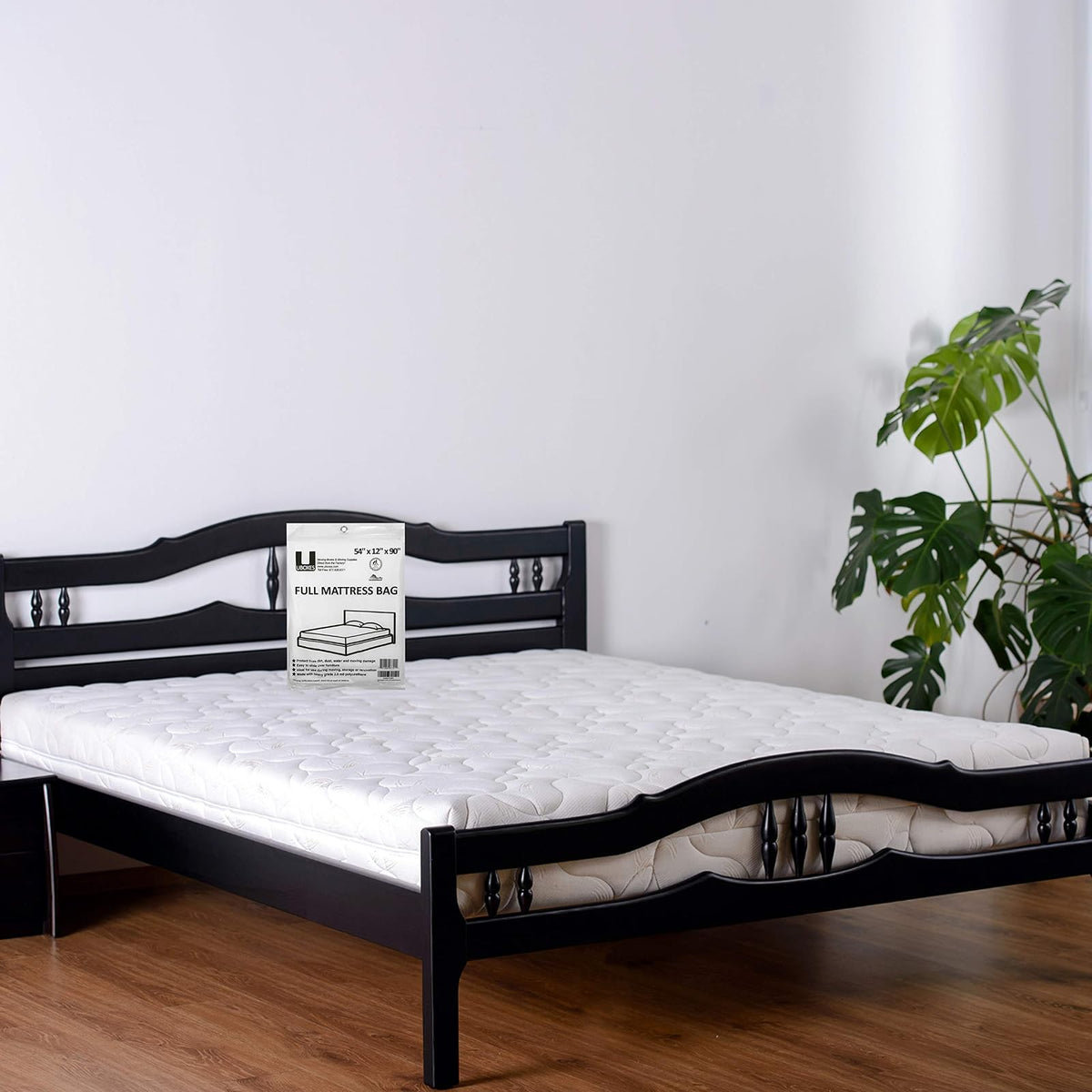 Moving Supplies (1 Unidad) - Funda de colchón de tamaño matrimonial de 54 x 12 x 90 Pulgadas