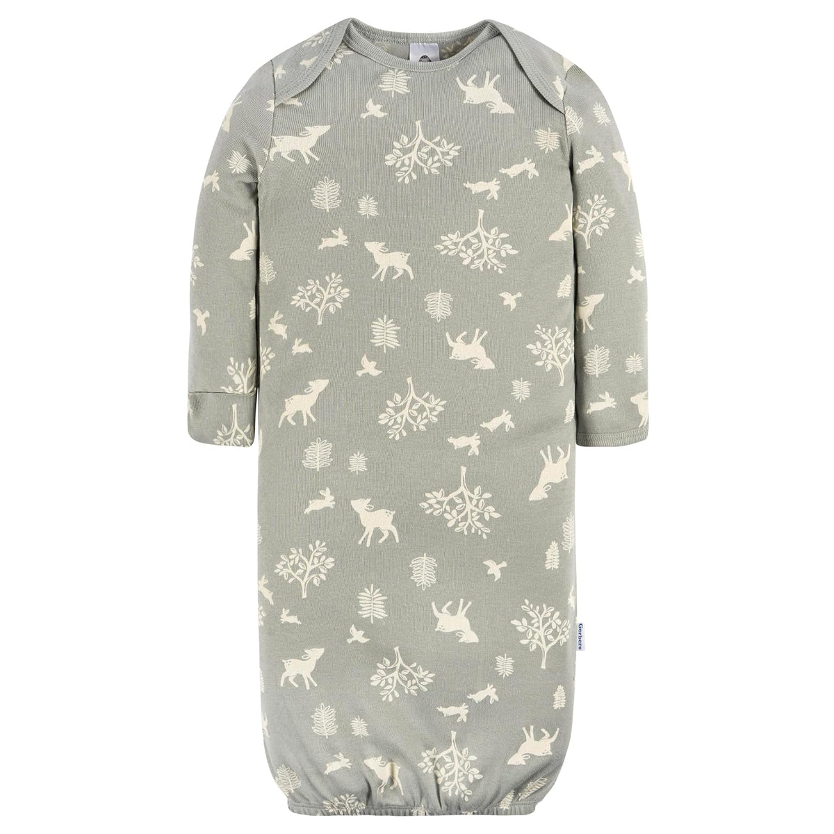 Gerber - Paquete de 4 Batas Unisex para bebé y niña