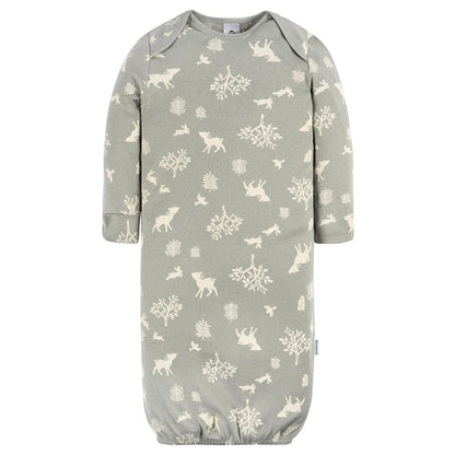 Gerber - Paquete de 4 Batas Unisex para bebé y niña