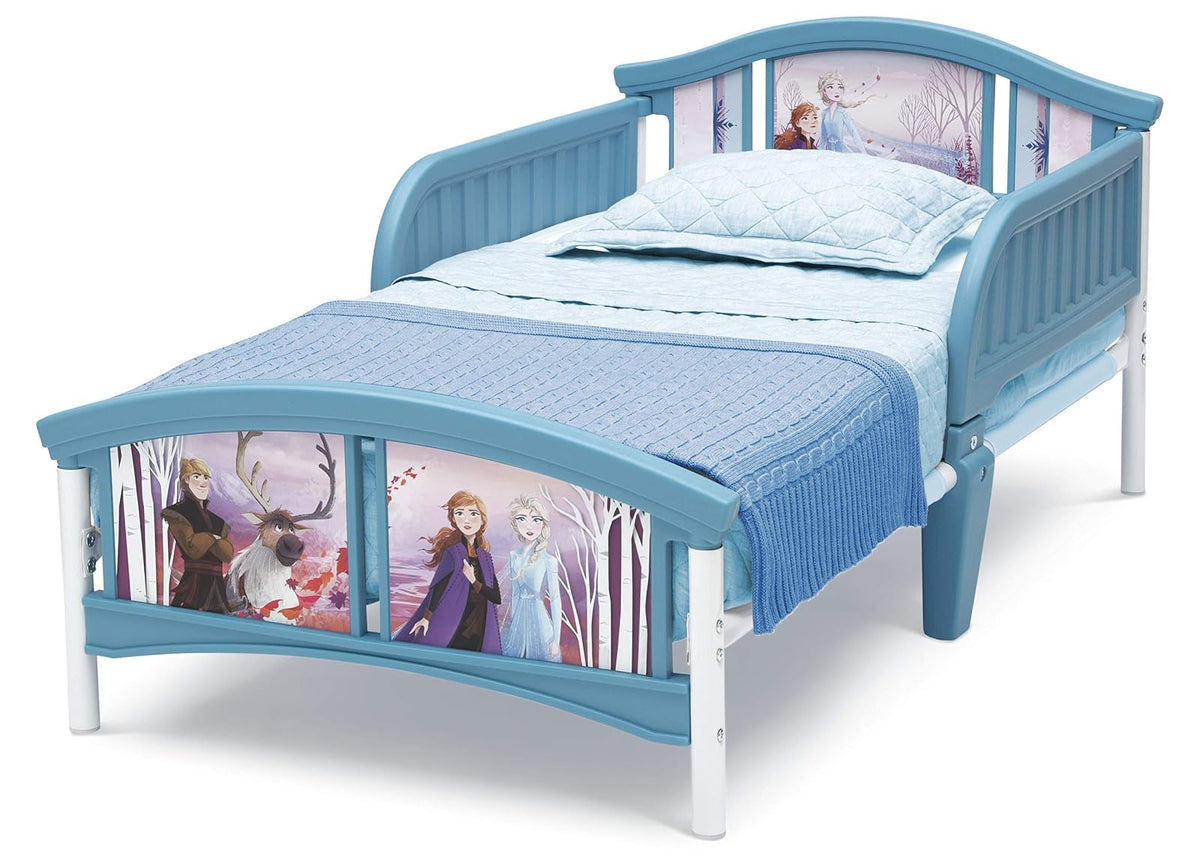 Delta Kids - Cama infantil de plástico para niños, Disney Frozen II