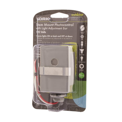 TORK RKP201 Stem Mount Photocontrol, 2000W Tungsten