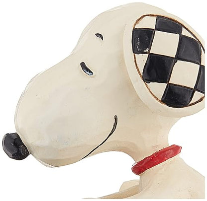 Enesco Jim Shore Peanuts Snoopy Figura en Miniatura, 7.6 cm, Multicolor