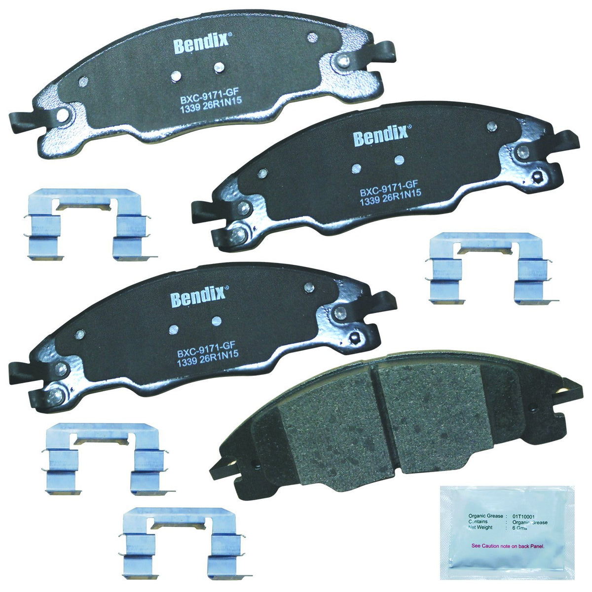 Bendix Priority 1 Pastillas de Freno de Cerámica - CFC1339