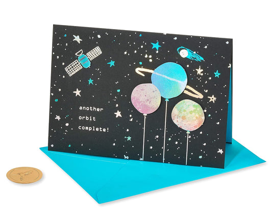 Papyrus Tarjeta de cumpleaños espacial (Orbit Complete), 1, 6464497