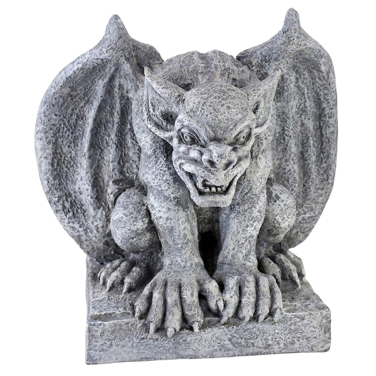 Design Toscano AL52694 Gomorrah - Estatua de decoración gótica Gomorra, 25,7 cm, Piedra Gris