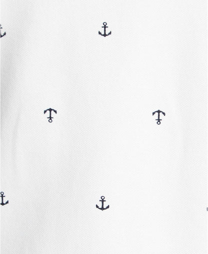 Nautica Polo de algodón elástico con Cuello en V y Rayas de Ajuste clásico Camisa de Polo para Mujer