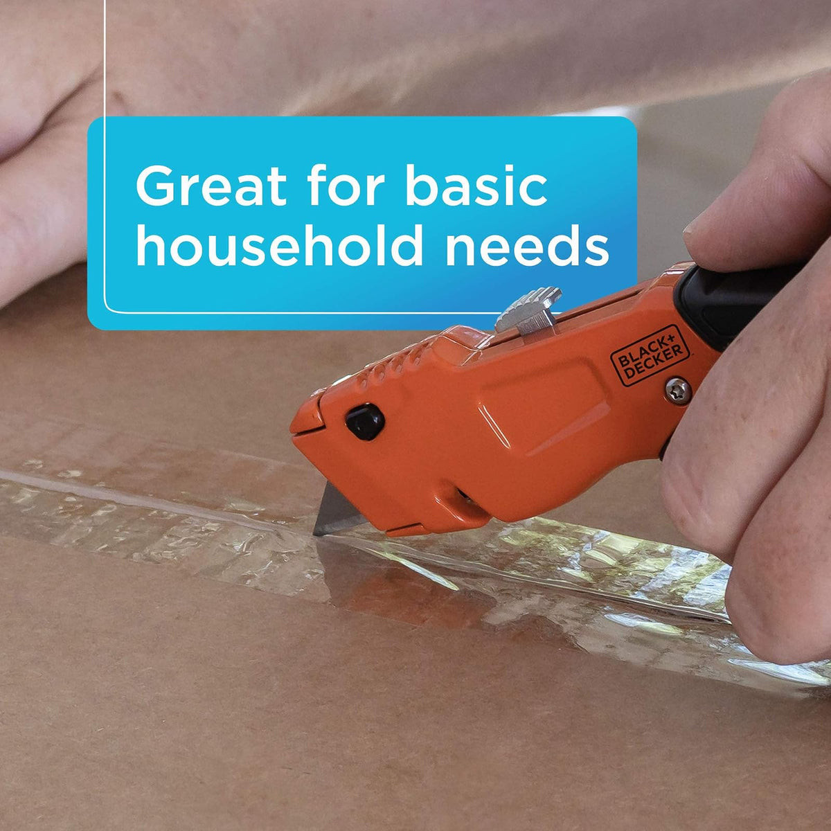 beyond by BLACK+DECKER Cuchillo utilitario, retráctil, hoja de cambio rápido, paquete de 2 (BDHT1039495APB)
