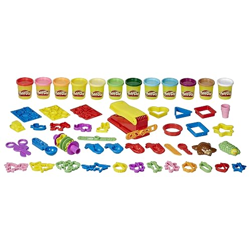 Play-Doh, Playset Ultra Fábrica de Diversión con 47 Piezas +3 años