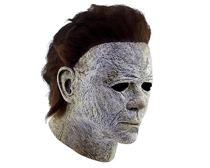 Máscara de Oficial de Michael Myers, Máscaras de Asesino Serial de Pelicula de Halloween Ideal para Fiestas de Disfraces