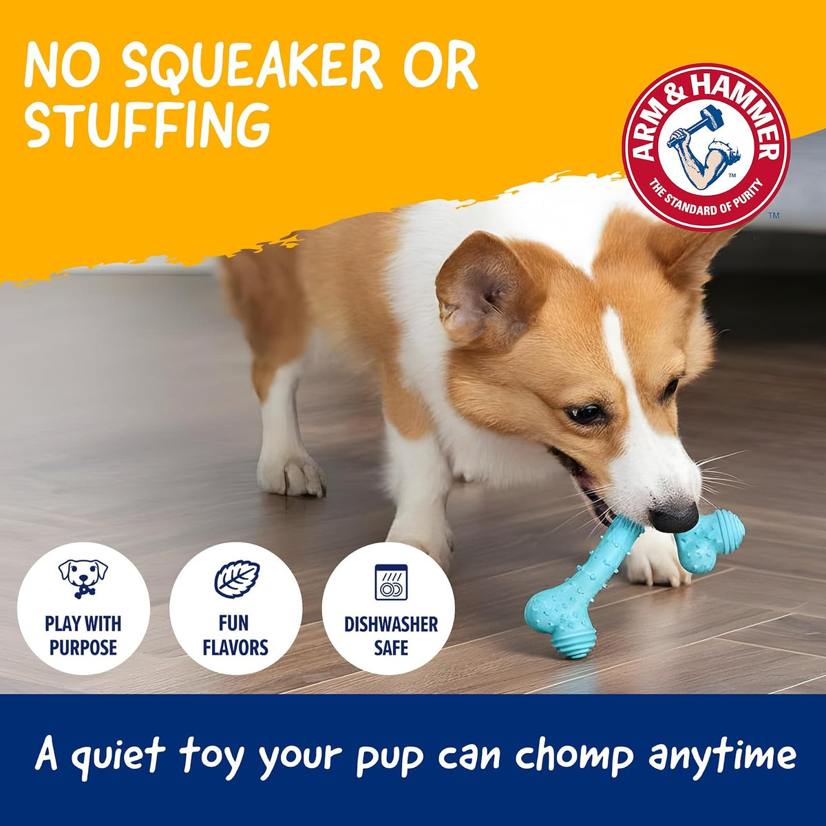 Arm & Hammer, Juguete para Perro de Mantequilla de Mani
