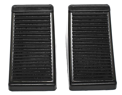 MaxxHaul 50011 Calzas Goma Resistentes Tornillo Ojo Antideslizante Remolque/Caravana/Camión 6.5"x3.7"x4" Pack 2