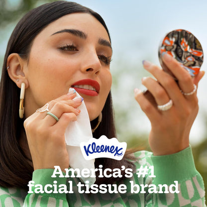 Kleenex Pa?os Faciales Ultra Suaves Snap & Go | 9 Paquetes para Llevar, 25 Pa?os por Paquete, 3 Capas, El Embalaje Puede Variar