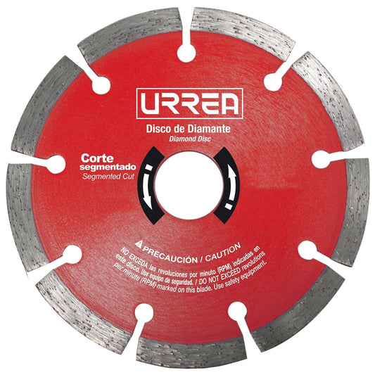 Urrea Disco de Diamante Segmentado para Corte de Concreto - 9" - Herramientas