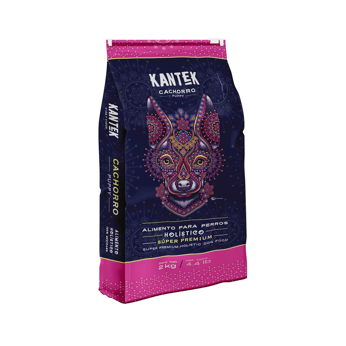 KANTEK Alimento Seco Super Premium para Cachorro, Probióticos y Prebióticos, Proteína de Origen Animal, Todas Las Razas, 2 kg