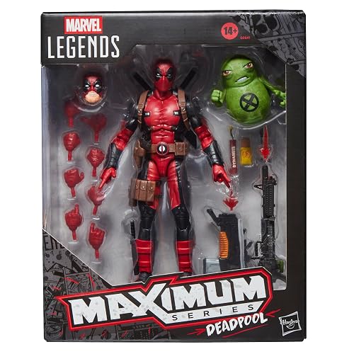 Marvel Legends Maximum Series Figura de Acción Deadpool con Doop