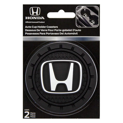 Plasticolor Posavasos de Plástico para Honda, Negro, 000675R01