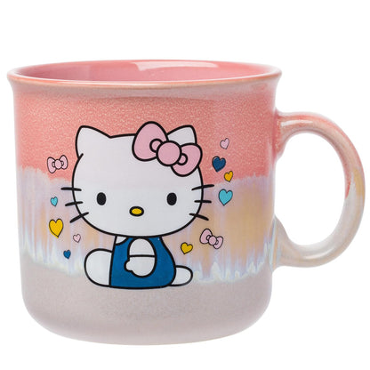 Silver Buffalo Care Bears Taza de Sopa de Cerámica 24oz - Helado blanco Hello Kitty