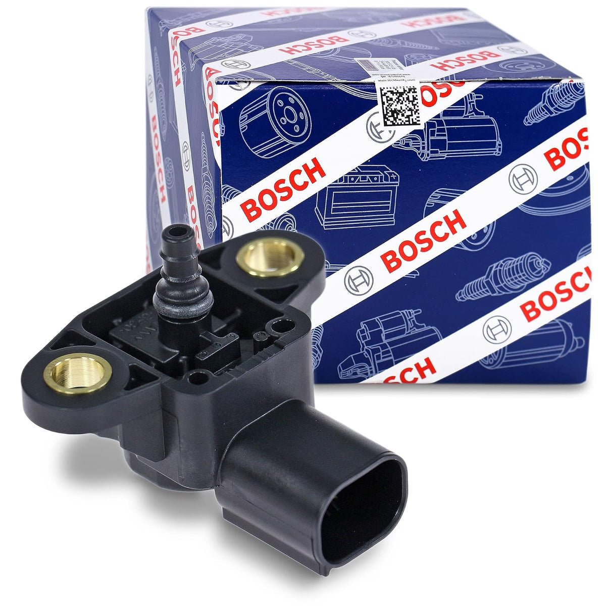 Bosch Caudalímetro Sensor de Flujo de Masa de Aire (MAF) 0280218270 - 261230189 - Sensor de presión - Mapa