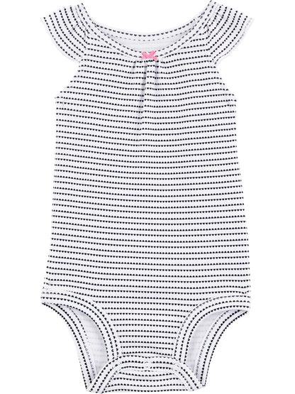 Simple Joys by Carter's - Body de manga corta para bebés y niñas, paquete de 6