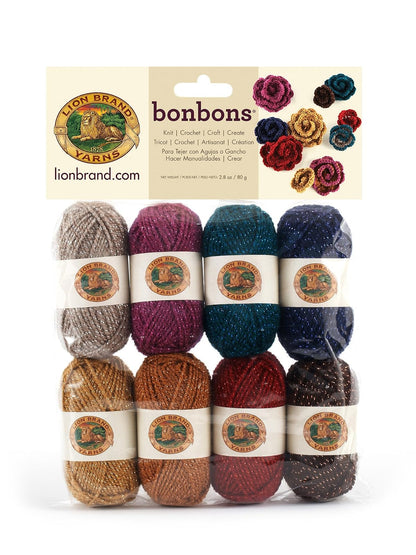 Lion Brand Yarn Company 1 Pieza Bonbons, Party, Multicolor