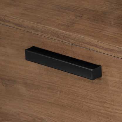 South Shore Buro para recamara con 2 cajones Marrón Slendel. Muebles para recamara, mesas de Noche Furniture