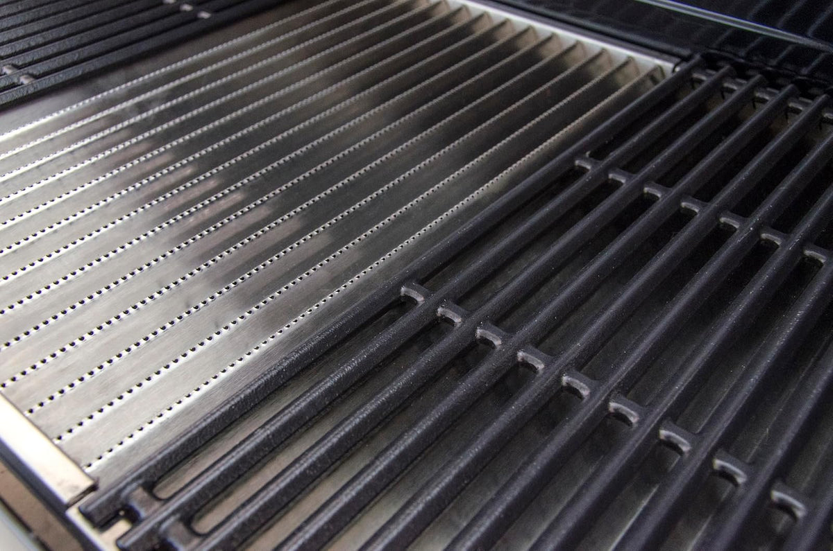 Char-Broil 3297527R04 Rejilla y emisor de Infrarrojos TRU-Serie Profesional, Firma/Comercial, Paquete de 1, Gris