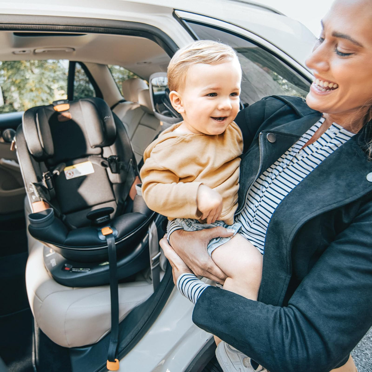 Chicco Fit360 - Accesorio Espejo para Asiento de Automóvil, Gris