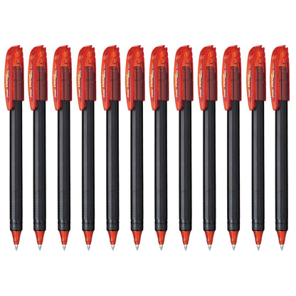 Pentel EnerGel Bolígrafo de Gel, 0.7 mm - Naranja