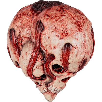 Ghoulish Productions Decorativo De Látex Horror Heart, Adorno Látex Corazón de Calaveras de Terror Adorno para Halloween y Fiestas Temáticas, Decorativos de Halloween Calaveras con Forma de Corazon
