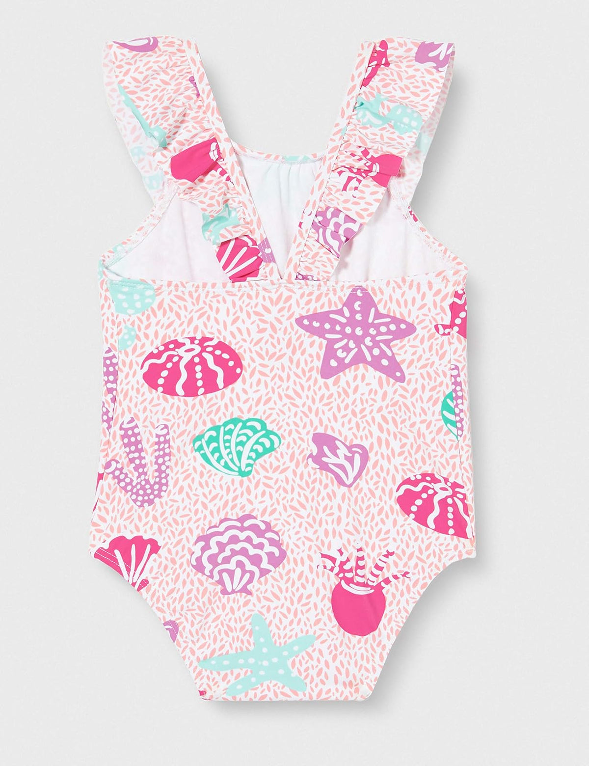 Hatley Traje de baño con Volantes. Traje de Bao de una Sola Pieza para bebés niñas