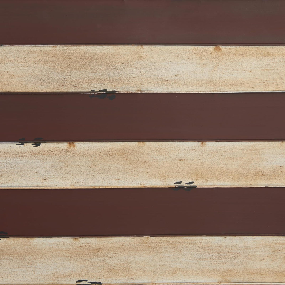 Deco 79 - Decoración de pared de metal clásico, 96,5 x 66 cm, color rojo/blanco/azul