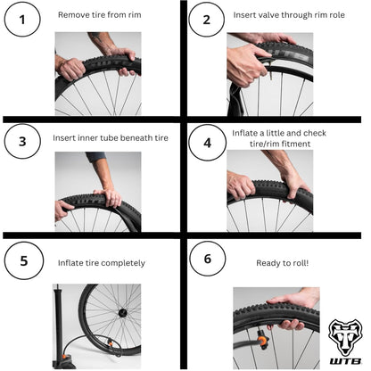 WTB Presta 700c Gravel and Road Bike Inner Tube, Available with 33mm or 48mm Valve, Bike Inner Tube, Durable and Lightweight