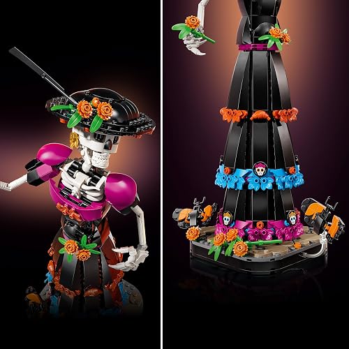 LEGO Ideas La Catrina – Set de Construcción de Figura de Calavera – Decoración para el Día de Muertos y para Todo el Año – Idea de Regalo Inspirada en la Cultura Mexicana – 21372