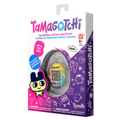 TAMAGOTCHI Original Candy Swirl Mascota Electrónica para Niños Juguete Interactivo Original de Bandai