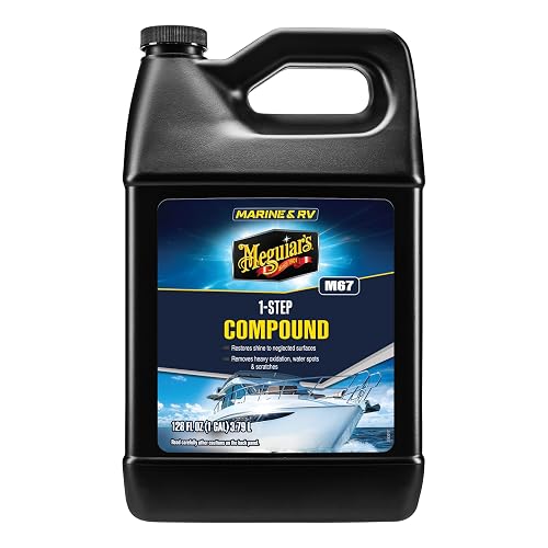 Meguiar's M6701 Compuesto de un Paso Marino/RV de 1 galón