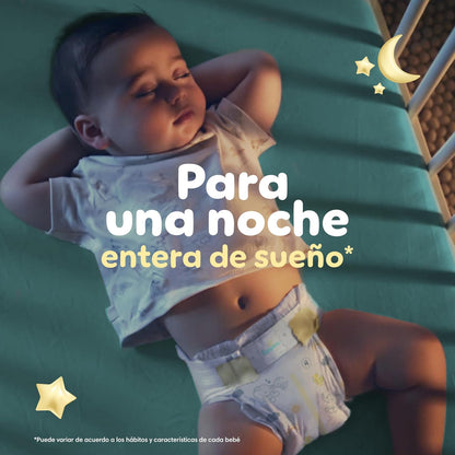 PAMPERS Swaddlers Pañales Desechables Unisex Etapa 5, 58 Uds, Bebé +12 Kg