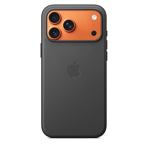 Apple Funda de TechWoven con MagSafe para el iPhone 17 Pro MAX – Negro ​​​​​​​
