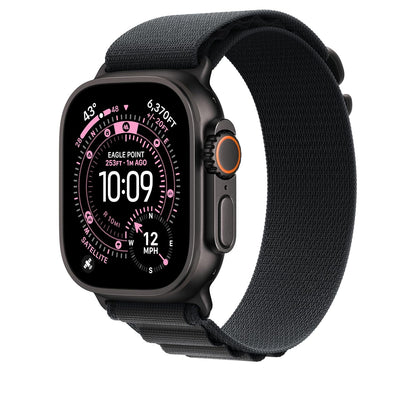 Apple Watch Band - Correa Alpine - 49 mm - Negro - Mediana