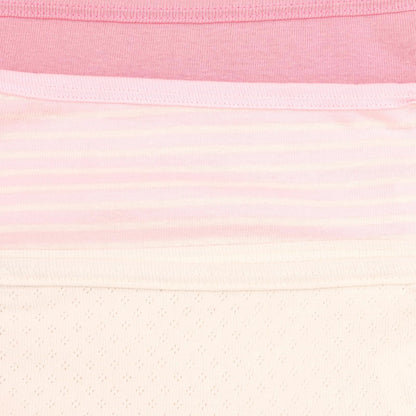 Baby Creysi Paquete de 5 Pantaletas para Niña de Algodón con Tejido Calado
