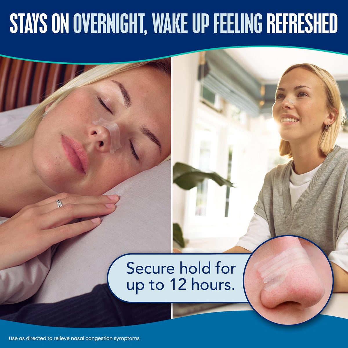 Breathe Right Nasal Strips Clear Large 30ct (Packaging May Vary)