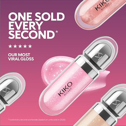 KIKO MILANO - 3d Hydra Lipgloss 21 Brillo de labios suavizante para un look 3D