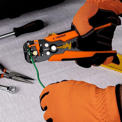 Truper PEC-AUT, Pinzas pelacables en acero, automática