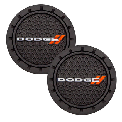 Plasticolor 000649R01 Dodge Logo Auto Automóvil Camión SUV Portavasos Portavasos Paquete de 2
