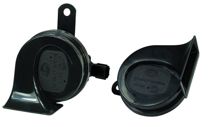 HELLA Claxon Bocina de Caracol para Auto, Motocicleta y Camión - Negro - FORD
