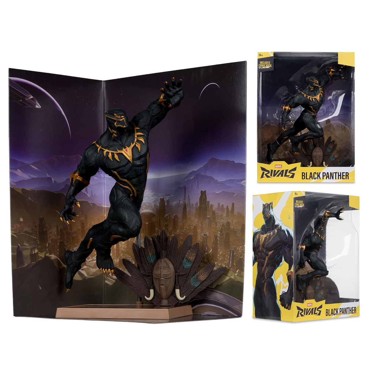 Mcfarlane Marvel Rivals Collection: - Black Panther Escala 1/6