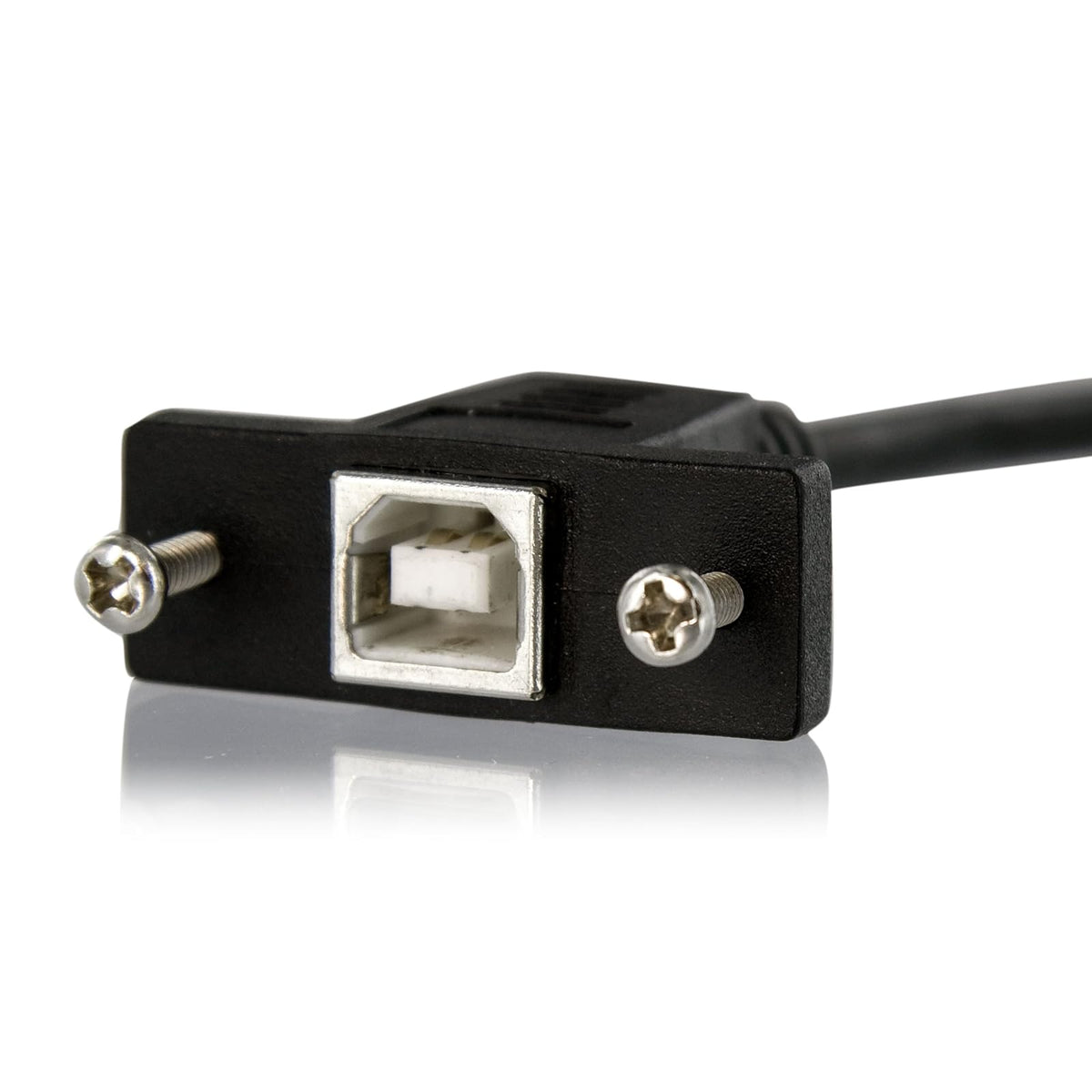 StarTech USBPNLBFBM1 Cable USB de Montaje en Panel USB B a USB B de 30 cm, Hembra a Macho, 30 cm